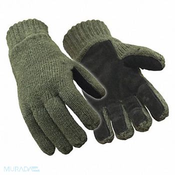 REFRIGIWEAR Knit Gloves XL Green PR, 56KC88