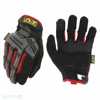 MECHANIX WEAR Mechanics Gloves Black/Red 12 PR, 56KH66