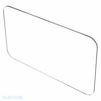 USA SEALING Clear Plastic Dividers PK8, 60EC88