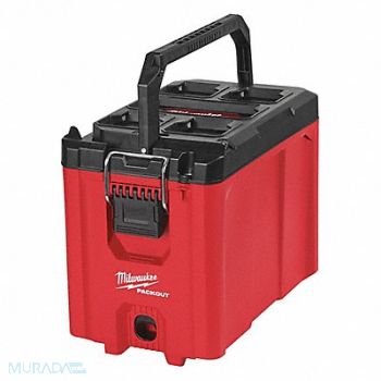 MILWAUKEE Plastic Tool Box 9 7/8 in, 56LA43