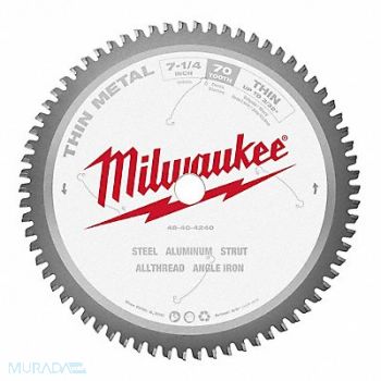 MILWAUKEE Metal Circular Saw Blade, 56LA52