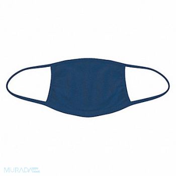 INTERNATIONAL ENVIROGUARD Face Mask Navy Cotton Resuable PK10, 56LG22