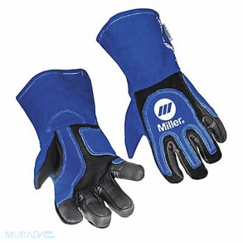 MILLER ELECTRIC MIG/Stick Welding Gloves PR, 56LL57