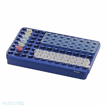 ARGOS TECHNOLOGIES Cooling Block Blue Al 0.2mL Volume, 56LL95