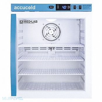 ACCUCOLD Refrigerator 0.6A 21-1/2 Overall Depth, 56LP17