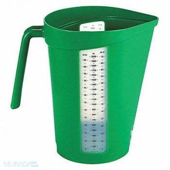 VIKAN Measuring Cup 2 qt. Polypropylene Green, 56LR16
