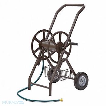 LIBERTY Garden Hose Reel Cart 6 in Steel, 56LV14