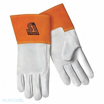 STEINER INDUSTRIES Welding Gloves TIG Application Beige PR, 56LX84