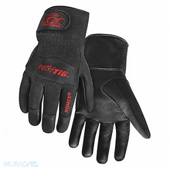 STEINER INDUSTRIES Welding Gloves TIG Application Black PR, 56LX90