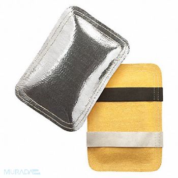 STEINER INDUSTRIES Glove Back-Hand Pad 7-1/2 L 5-1/2 W, 56LY48