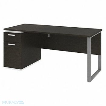 BESTAR Computer Desk 29-1/2 Overall Depth, 56MC66