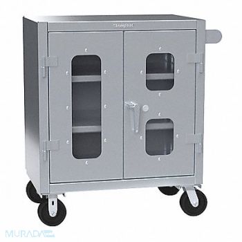 STRONG HOLD Strg Cab 36 x36 x24 DrkGry 2Shlv, 56MX52