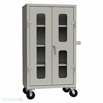 STRONG HOLD Storage Cabinet 68 x36 x24 Gray 3Shlv, 56MX55
