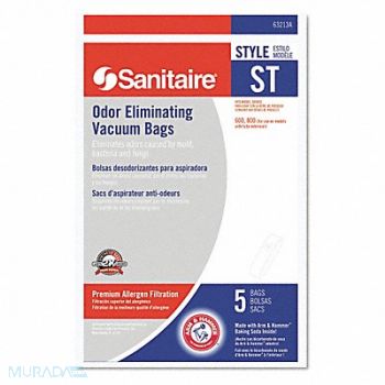 ELECTROLUX SANITAIRE Vacuum Bags for Sanitaire Upright PK10, 56XE29