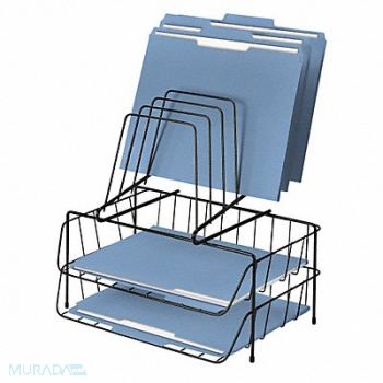FELLOWES Wire 2-Tray File 8 Comp 13 7/8x10 1/8x14, 56XG57
