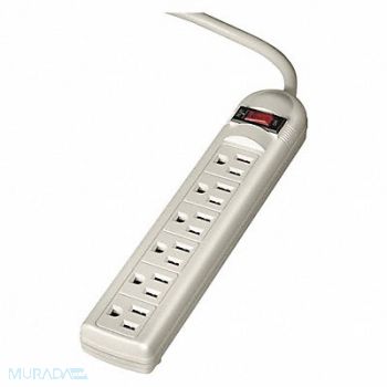FELLOWES Six-Outlet Power Strip 120v 6ft Cord, 56XH70