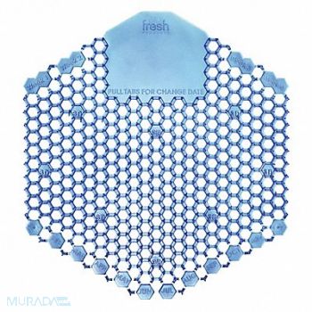FRESH PRODUCTS Urinal Deodorizer Screen Cotton PK10, 56XJ41