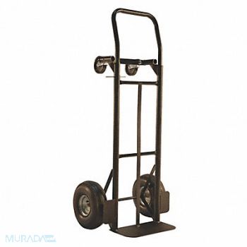 MILWAUKEE HAND TRUCKS Convertible Truck with 10 Pneumtc Tires, 56YK22