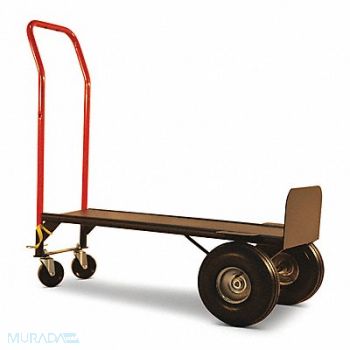 MILWAUKEE HAND TRUCKS Convertible Truck with Solid Platform, 56YK23