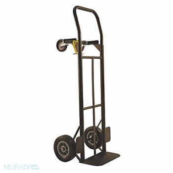 MILWAUKEE HAND TRUCKS Convertible Truck with 8 Solid Tires, 56YK24