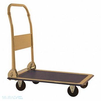 MILWAUKEE HAND TRUCKS Folding Handle Platform Truck, 56YK47
