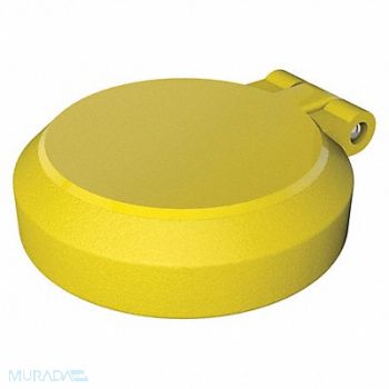 CONDOR Dust Cover Assembly Eyewash Yellow PK2, 56YR77
