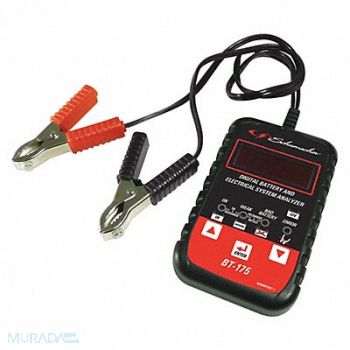 SCHUMACHER ELECTRIC Battery Tester Digital 125 to 1400A, 444N25