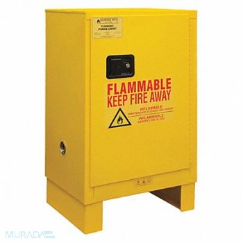DURHAM MFG Safety Cabinet Manual Close 12 gal., 56YW54