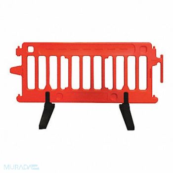 PLASTICADE Crowd Control Barricade 6 ft HD Org, 575P61