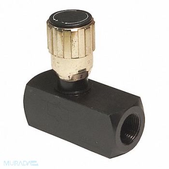 BUYERS PRODUCTS Valve Steel Flow Control 1/4 NPT, 575R73