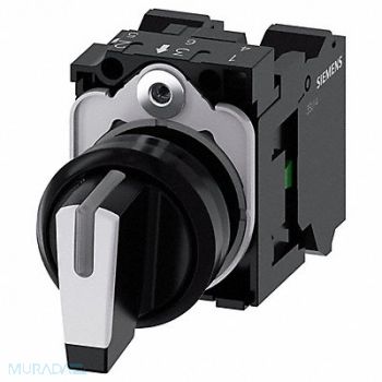 SIEMENS Selector switch illuminable 22 mm rou, 56JX04