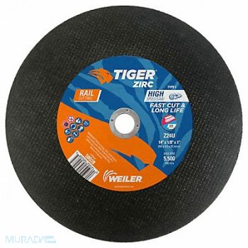 WEILER Large Cutting Wheel, 60XZ85