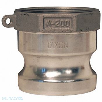 DIXON VALVE COUPLING Cam and Groove AL Adapter x FNPT 1-1/2, 58CK36