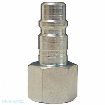 DIXON VALVE COUPLING Industrial Female Plug Steel 3/8, 58DG41