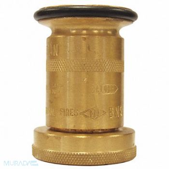 DIXON VALVE COUPLING Brass Washdown Nozzle NST 1-1/2, 58DJ10