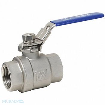 DIXON VALVE COUPLING SS Ball Valve Full Port LocKing 1-1/2, 58CU84