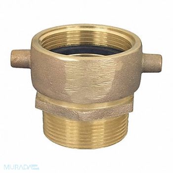 DIXON VALVE COUPLING BR FNST 2-1/2 Swivel x MNPT 2 PL, 58CN29