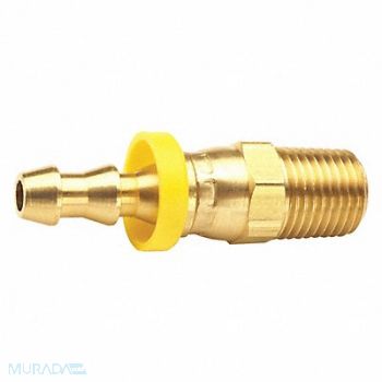 DIXON VALVE COUPLING Male NPTF Swiv 1/4 xPushon HoseBarb 3/8, 58CP08