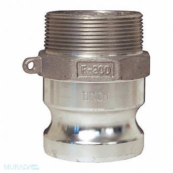 DIXON VALVE COUPLING Cam and Groove Adapter x MNPT 2 AL, 58DE29