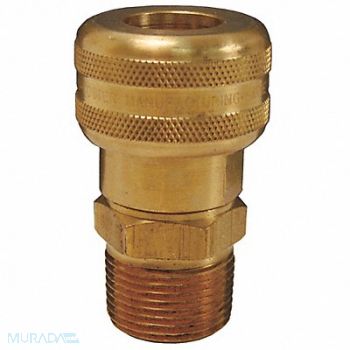 DIXON VALVE COUPLING AirChief Ind MNPT 3/8 Coupler 1/4 BR, 58CR89