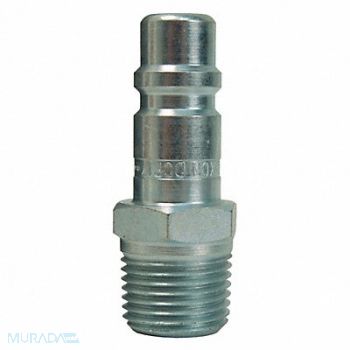 DIXON VALVE COUPLING Industrial Male Plug Steel 1/4 x3/8, 58CW06