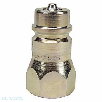 DIXON VALVE COUPLING Agricultural Poppet Plug 1/2 NPTF 1/2, 58CW53