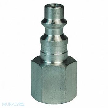 DIXON VALVE COUPLING Industrial Female Plug SS 1/2 NPTF 1/2, 58CW55