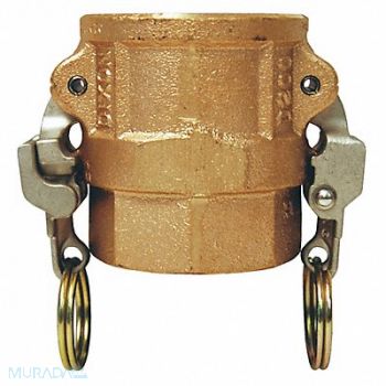 DIXON VALVE COUPLING EZ Cam and Groove Coupler x FNPT 1 BR, 58CY89