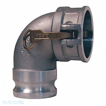 DIXON VALVE COUPLING Cam/Groove 90 Adapter Couplr Elbow AL 6, 58CZ56