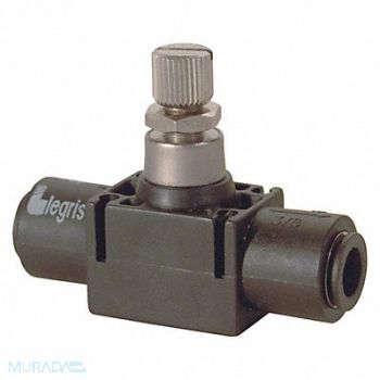 DIXON VALVE COUPLING Legris In-Line Flow Control Valve 1/4, 58DD48