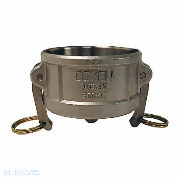 DIXON VALVE COUPLING Cam and Groove Type DC Dust Cap SS 4, 58DG71