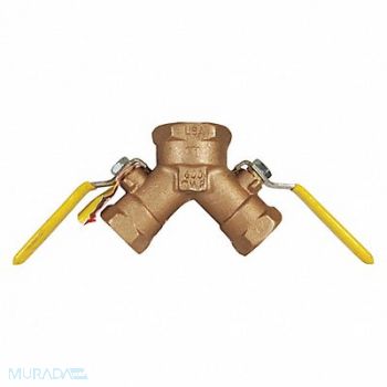 DIXON VALVE COUPLING Dual Y Valve Non-Vented 1 Inlet, 58DJ24