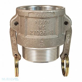 DIXON VALVE COUPLING Cam and Groove Coupler x MNPT 2 AL, 58DR09