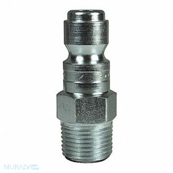 DIXON VALVE COUPLING Industrial Male Plug Steel 1/4, 58DK70